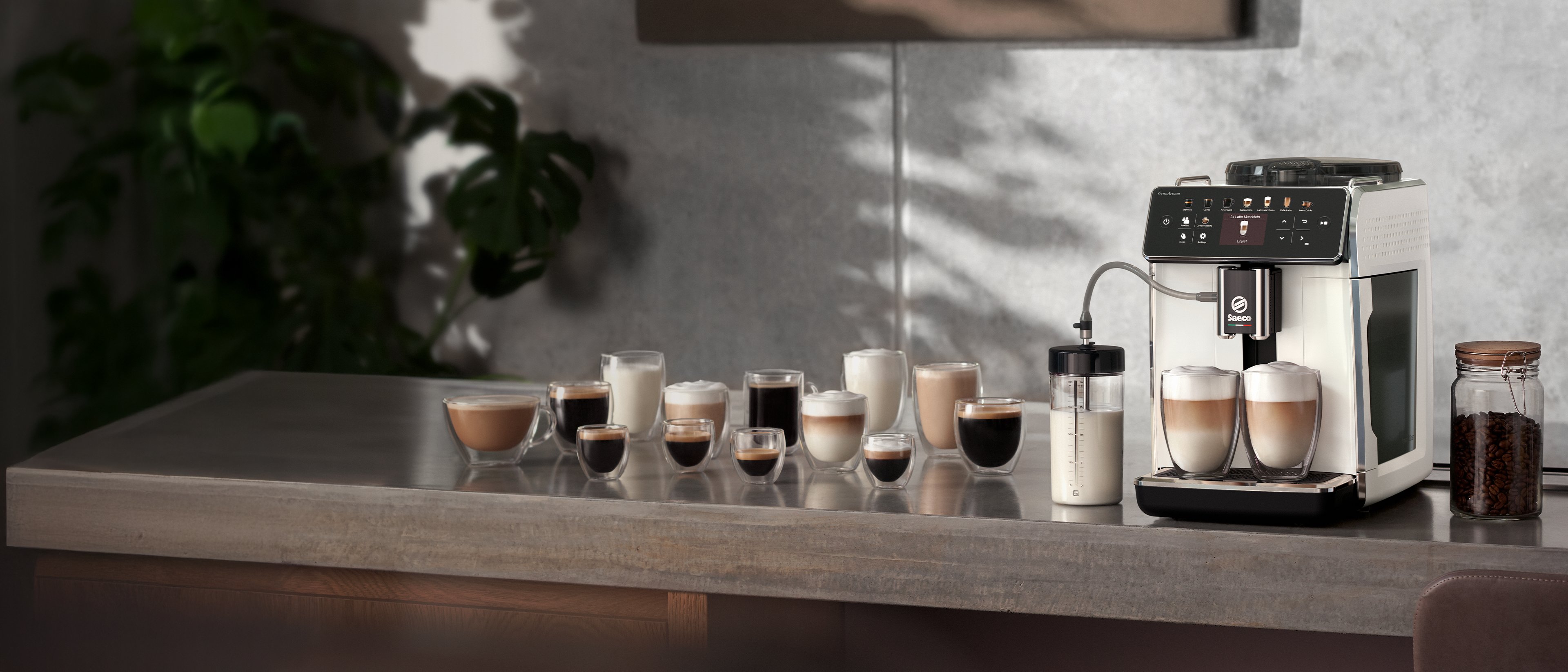 Podkategorie - kavovary Saeco